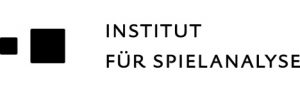 Institut für Spielanalyse Logo schwarz und weiß