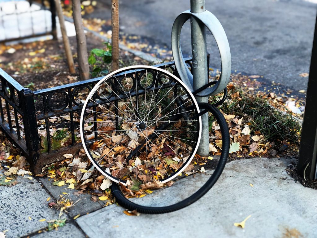 Gestohlenes Fahrrad